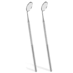 Dental Mirror, Mouth Mirror, Dentist Oral Care Tool, Stainless Steel Dentist Tool for Teeth Cleaning Mouth Inspection Mirror