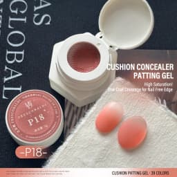 39-Color Air Cushion Patting Gel, High Saturation Blush Gradient Nail Art Gel, No Wipe Painting Transfer UV LED Soak Off Polish