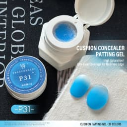 39-Color Air Cushion Patting Gel, High Saturation Blush Gradient Nail Art Gel, No Wipe Painting Transfer UV LED Soak Off Polish