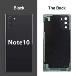 For Samsung Note 10 Plus N970F N975F Battery Back Cover Rear Glass Case Housing Adhesive Camera Lens Replacement for Note 10