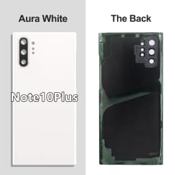 For Samsung Note 10 Plus N970F N975F Battery Back Cover Rear Glass Case Housing Adhesive Camera Lens Replacement for Note 10