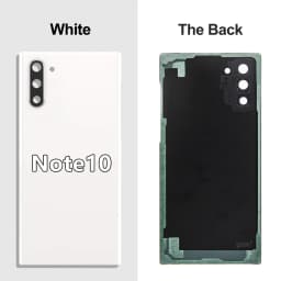 For Samsung Note 10 Plus N970F N975F Battery Back Cover Rear Glass Case Housing Adhesive Camera Lens Replacement for Note 10