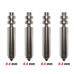Upgraded Bimetallic Nozzles For Anycubic Kobra X Combo Quick Swap Hotend Nozzle Hardened Steel 0.2/0.4/0.6/0.8mm Kobra X Nozzle