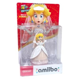 ARTSWIFT Amiibo Super Mario Odyssey Series Wedding Browser Peach Figurine NS Genuine NFC Original Region Free