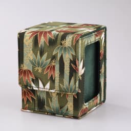 100+ Trading Card Deck Box Holder With Display Window Flower Series TCG Game Magnetic Closure Card Organizer Storage Box Gift