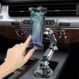 360 Degree Rotation Car in-car Water Cup Holder Car Cup Holder Long Joint Position Mobile Phone Tablet Computer Car Bracket