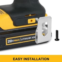 DEWALT original Electric Drill Belt Clip Hooks With Screws 18V 20V Cordless Drills Wrench Holder Clip Hooks Tool Part