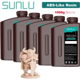 SUNLU Standard Resin/ABS Like/Water Wash/14K Standard Resin 5KG 1KG/Bottle 405nm UV Resin 3D Printing For LCD 3D Printer