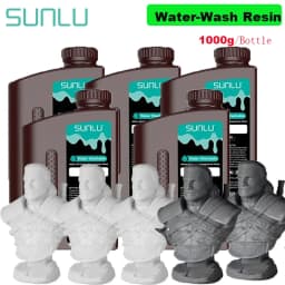 SUNLU Standard Resin/ABS Like/Water Wash/14K Standard Resin 5KG 1KG/Bottle 405nm UV Resin 3D Printing For LCD 3D Printer