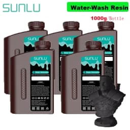 SUNLU Standard Resin/ABS Like/Water Wash/14K Standard Resin 5KG 1KG/Bottle 405nm UV Resin 3D Printing For LCD 3D Printer