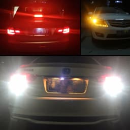 2Pcs 1157 BA15D BAY15D 1156 BA15S P21W P21/5W Led Bulb S35 800LM Car Turn Signal Lamp Reverse Brake Lights Red White Yellow 12V