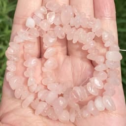 Natural Gem Irregular Rose Quartzs Chip Stone Beads For Jewelry Making 3-5-8-12mm Freeform Beads Diy Bracelet Accessories 16''
