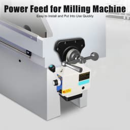 Power Feed for Milling Machine 95W Pure Copper Motor Portable Power Feed Device X-Axis Speed Adjustable