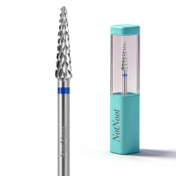 NotNoot 1-Pack Carbide Cuticle Drill Bits - 3/32" Medium Grit Cone for Efficient Gel Removal - Ideal for Electric Nail Drills P