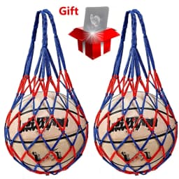 Basketball/Football/Volleyball Net Bag Thick Woven Net Basketball Storage Durable Nylon Training Net Bag for all kinds of balls