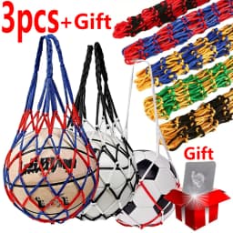 Basketball/Football/Volleyball Net Bag Thick Woven Net Basketball Storage Durable Nylon Training Net Bag for all kinds of balls