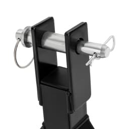 Trailer Towing 3-point Trailer Hitch Tractor Drawbar Hitch Adapter with 2" Receiver