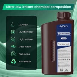 JAYO 3D Resin Standard 10KG Multi-color transparent resin UV Photopolymer Resin Liquid 405nm For LCD 3D Printer From warehouse