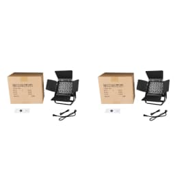 IP65 Waterproof 24x18W RGBWA UV 6in1 Outdoor Stage Light LED Square Par Light DJ DMX Disco Equipment Bar Dance Floor Lighting