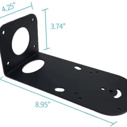 Black Small Universal Conference Camera Wall Mount