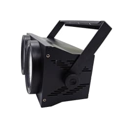 New 200W 2Eyes 2x100w LED COB DMX Stage Effect Cover Light Cool and Warm White Professional Stage Light DJ Disco