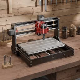 Twotrees TTC3018 Pro CNC Router Engraver 32-bit Board 775 Motor ER11 Z-Axis Milling Machine for Wood MDF Acrylic PCB Cut
