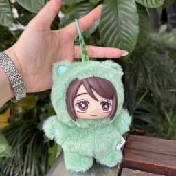 Jujutsu Kaisen Battle V2 Cat Paradise Party Series Keychain Cute Plush Doll Pendant Anime Periphery Surprise Gift Toy