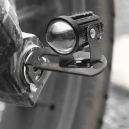 Motorcycle LED Spotlight Bracket Fog Light Mount Clamp Holder Carbon Steel for Handlebar Crash Bar Bumper Tube Electric Bike Kit