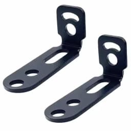 Motorcycle LED Spotlight Bracket Fog Light Mount Clamp Holder Carbon Steel for Handlebar Crash Bar Bumper Tube Electric Bike Kit