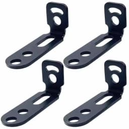 Motorcycle LED Spotlight Bracket Fog Light Mount Clamp Holder Carbon Steel for Handlebar Crash Bar Bumper Tube Electric Bike Kit