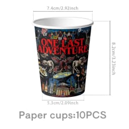 Horror Movie Birthday Decoration Stranger Season 5 Tableware Cups Plates Balloons Baby Shower Kids Birthday Party Supplies