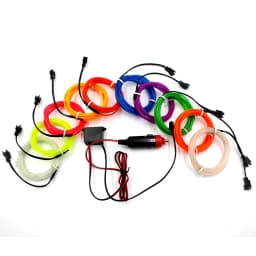 3M 5M 10M EL Wire Neon Light With 6mm Sewing Edge Novelty Light Neon LED Lamp Flexible Rope Tube LED Strip String Light