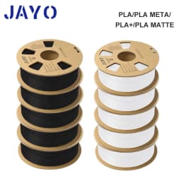 JAYO 3D Printer Filament PLA Series 1.75MM 5Rolls/10Rolls High Strength 100% No Bubble Neatly Wound for FDM DIY Gift Material