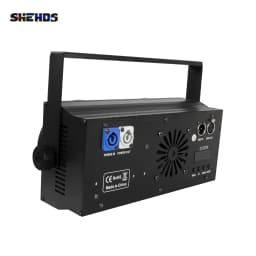 SHEHDS LED 2 Eyes 200W DMX Cool+Warm White COB High Power Blinder Stage Lamp for Theater Concert Decorative Effect Light