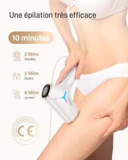 IPL Hair Removal 999900+ Fast Flashes 9 Energy Levels 22j Painless Epilator Face Armpits Legs Binikis Body Hair Trimmer