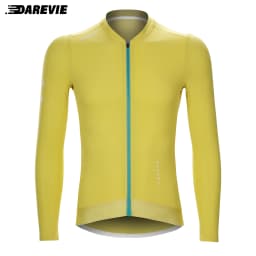 DAREVIE Cycling Jersey Man Cool Technology PRO Level Long Sleeve Man Cycling Maillot Anti UV Double Non Slip Men's Cycling Shirt