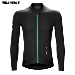 DAREVIE Cycling Jersey Man Cool Technology PRO Level Long Sleeve Man Cycling Maillot Anti UV Double Non Slip Men's Cycling Shirt