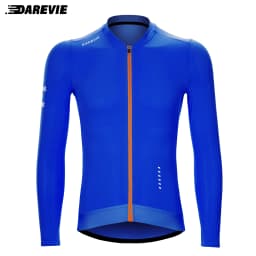 DAREVIE Cycling Jersey Man Cool Technology PRO Level Long Sleeve Man Cycling Maillot Anti UV Double Non Slip Men's Cycling Shirt