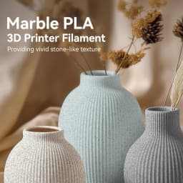 JAYO PLA Filament 5Rolls PLA Marble 3D Printer Filament 1.75MM For FDM 3D Printer High Speed Marble Texture 3D Printing Material