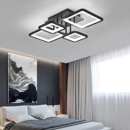 Modern LED Ceiling Light,54W Dimmable Ceiling Light with Remote Control Ceiling Lamp for Living Room