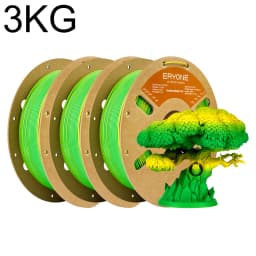 ERYONE 1KG/3K/5KG PLA Matte Gradient Rainbow 3D Printer Filament 1.75 +/- 0.03mm, PLA Matte Multicolor Filament PLA 1KG/3K/5KG