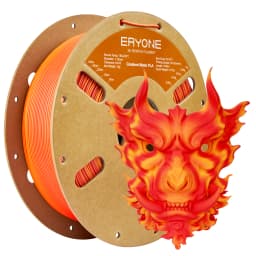ERYONE 1KG/3K/5KG PLA Matte Gradient Rainbow 3D Printer Filament 1.75 +/- 0.03mm, PLA Matte Multicolor Filament PLA 1KG/3K/5KG