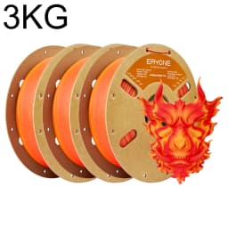 ERYONE 1KG/3K/5KG PLA Matte Gradient Rainbow 3D Printer Filament 1.75 +/- 0.03mm, PLA Matte Multicolor Filament PLA 1KG/3K/5KG