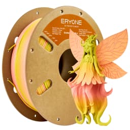 ERYONE 1KG/3K/5KG PLA Matte Gradient Rainbow 3D Printer Filament 1.75 +/- 0.03mm, PLA Matte Multicolor Filament PLA 1KG/3K/5KG