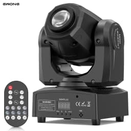 Gwong 150W LED Show Light Gobo Pattern Light Stgae Effect Moving Head Light with Remote Control 9/11CH DMX for Wedding Concert Club KTV