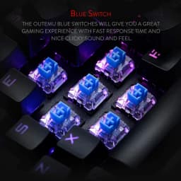 Redragon K580 VATA RGB 104 Keys LED USB Backlit Mechanical Gaming Wired Backlight Computer Keyboard Anti-ghosting with Macro Key