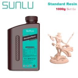 SUNLU 1KG ABS-Like/ Standard / Water-Wash 3D Resin 405nm UV Resin For Most SLA/DLP/LCD 3D Printer Material UV Sensitive 1kg