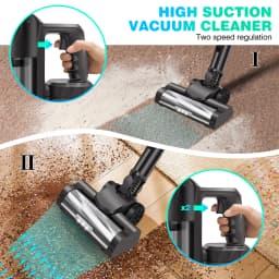 DayPlus 3 IN 1 Cordless Vacuum Cleaner 3800W Hoover Upright Lightweight Handheld Bagless Stick Vacuum Cleaner Brushless 30KPA