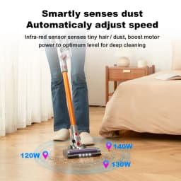 Cordless Handheld Stick Vacuum Cleaner Liectroux I10, Smart Dust Sensing,27KPa, 250W BLDC,Suit for Carpet, Floor, Car & Pet Hair