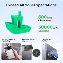 Creality K2 Plus Combo Multicolor 3D Printer 600mm/s Fast Printing Speed 350x350x350mm Cubed Print Size Dual AI Cameras K2plus
